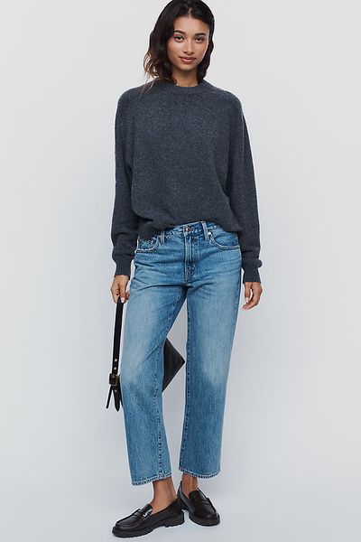 Pistola Issa Low Rise Straight-Leg Jeans
