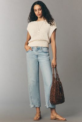 Pistola Kacey High-Rise Cuffed Boyfriend Jeans