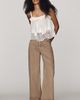 Pistola Kyra High-Rise Cropped Barrel-Leg Jeans - 1