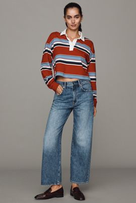 Pistola Larsen High-Rise Relaxed Flared Jeans