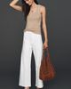 Pistola Penny High-Rise Cropped Wide-Leg Jeans - 1