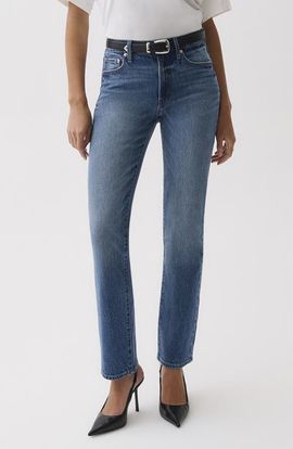 Pistola Pistola Aleks High Waist Straight Leg Petite Jeans