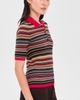 Pistola Pistola Ashlee Short Sleeve Polo Sweater Negroni Stripe - 4