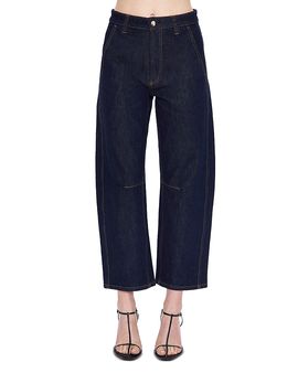 Pistola Pistola Beau High Rise Barrel Jeans in Nightfall