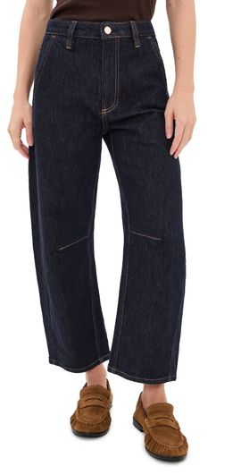Pistola Pistola Beau Seamed Crescent Raw Jeans Nightfall