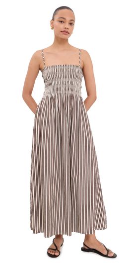 Pistola Pistola Bianca Dress Java Stripe