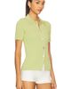 PISTOLA PISTOLA Dominique Ribbed Short Sleeve Cardigan - 2
