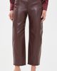 Pistola Pistola Eli High Rise Arched Leg Pants Cabernet - 2
