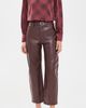 Pistola Pistola Eli High Rise Arched Leg Pants Cabernet - 5