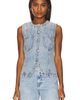 PISTOLA PISTOLA Gia Fitted Collar Vest - 1