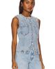 PISTOLA PISTOLA Gia Fitted Collar Vest - 2