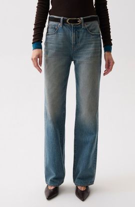 Pistola Pistola Harlowe High Waist Wide Leg Jeans
