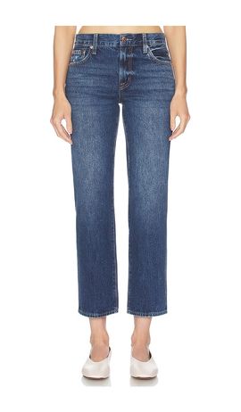 PISTOLA PISTOLA Issa Mid Rise Ankle Straight Leg Jeans