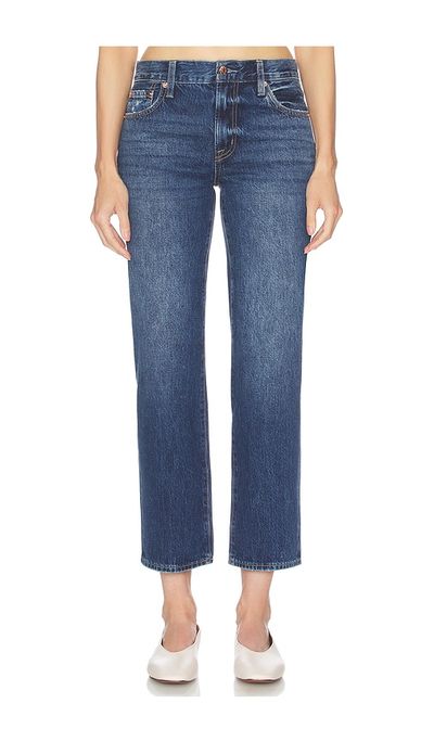 PISTOLA PISTOLA Issa Mid Rise Ankle Straight Leg Jeans
