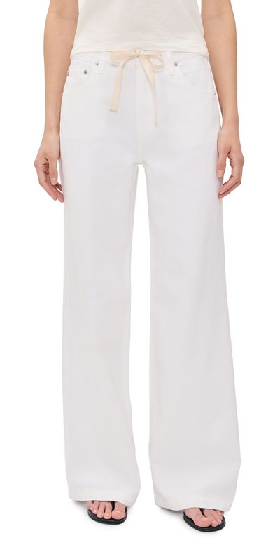 Pistola Pistola Jadyn Drawstring Jeans Optic White