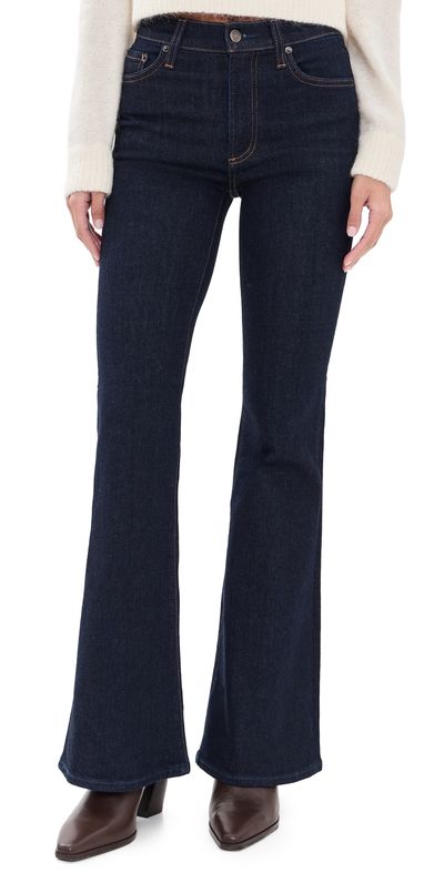 Pistola Pistola Kinsley Mid Rise Ultra Flare Jeans Night Flight
