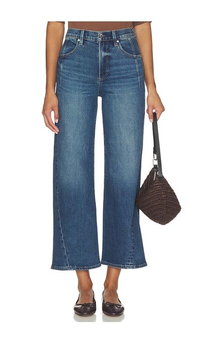 PISTOLA PISTOLA Kyra Ankle High Rise Bowed Wide Leg Jeans