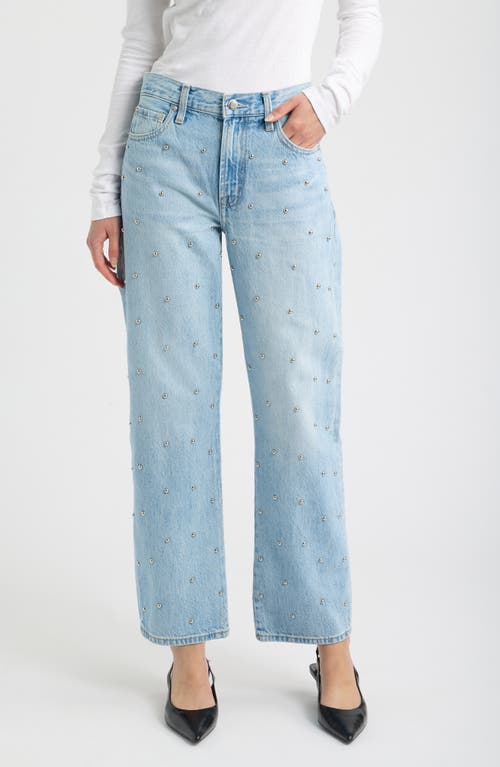 Pistola Pistola Lexi Distressed Studded Crop Barrel Jeans