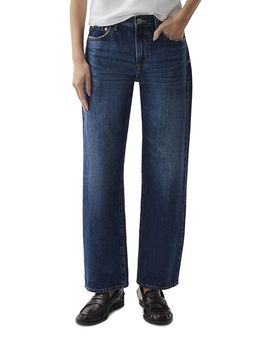 Pistola Pistola Lexi High Rise Straight Jeans in Moonwave