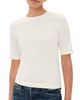 Pistola Pistola Melika Quarter Sleeve Crew Neck Tee Soft White - 1
