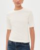 Pistola Pistola Melika Quarter Sleeve Crew Neck Tee Soft White - 2
