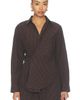 PISTOLA PISTOLA Mila Long Sleeve Button Down Wrap Top - 1