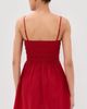 Pistola Pistola Mina Smocked Bodice Mini Dress Racer Red - 3