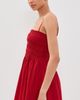 Pistola Pistola Mina Smocked Bodice Mini Dress Racer Red - 4