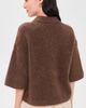 Pistola Pistola Nadya Alpaca Blend Boxy Polo Sweater Roche - 3