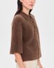 Pistola Pistola Nadya Alpaca Blend Boxy Polo Sweater Roche - 4