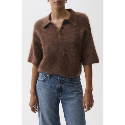 Pistola Pistola Nadya Short Sleeve Polo Sweater