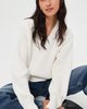 Pistola Pistola Nika Heavyweight V Neck Sweater White - 2