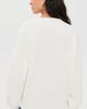 Pistola Pistola Nika Heavyweight V Neck Sweater White - 4