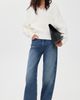 Pistola Pistola Nika Heavyweight V Neck Sweater White - 6