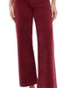 Pistola Pistola Penny Crop High Rise Corduroy Pants Deep Crimson - 1