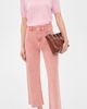 Pistola Pistola Penny Crop Jeans Coral Rose - 5