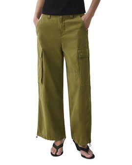 Pistola Pistola Petra Cotton Drawstring Harem Cargo Pants