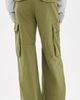 Pistola Pistola Petra Drawstring Harem Cargo Pants Deep Moss - 3