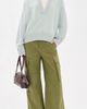 Pistola Pistola Petra Drawstring Harem Cargo Pants Deep Moss - 5