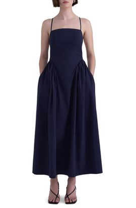 Pistola Pistola Sadee Cotton Poplin Midi Dress