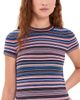 Pistola Pistola Selene Knit Tee Egyptian Blue Multi Stripe - 1