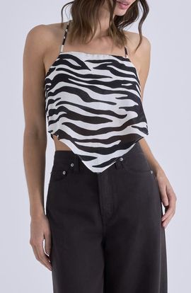 Pistola Pistola Sinclaire Stripe Halter Top