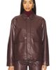 PISTOLA PISTOLA Valerie Faux Leather Bomber Jacket - 1