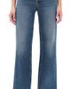 Pistola Pistola Vivian Mid Wide Jeans Blue Depths - 1