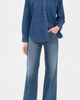 Pistola Pistola Vivian Mid Wide Jeans Blue Depths - 5