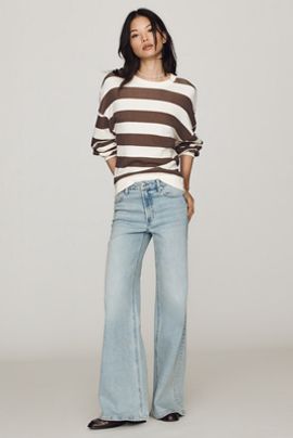Pistola Vivian Mid-Rise Wide-Leg Jeans