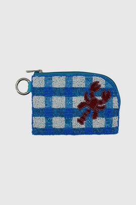 Pizzazz Pizzazz Keyring Coin Purse in Sky, Women's at Urban Outfitters
