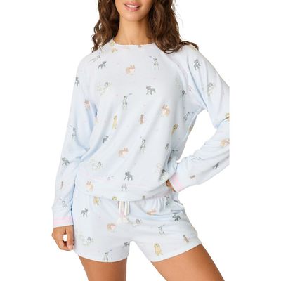 PJ Salvage PJ Salvage Bark Park Jersey Pajama Top