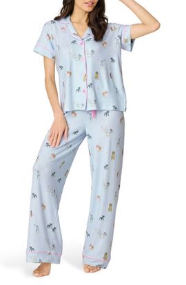 PJ Salvage PJ Salvage Bark Park Jersey Pajamas