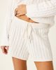 PJ Salvage PJ Salvage Cozy Chenille Cable Knit Sleep Shorts - 4